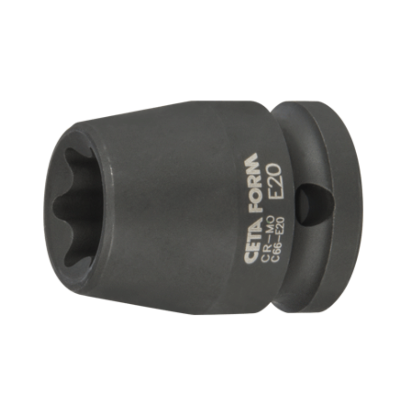 CETA FORM 1/2DIŞ TORX HAVALI LOKMA ANAHTAR-E20 - C66-E20