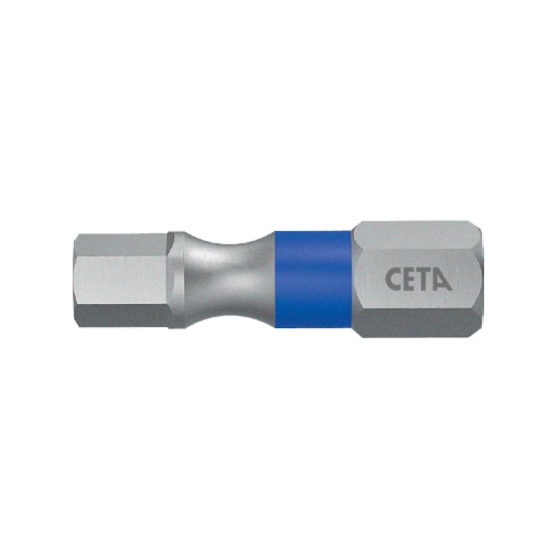 CETA FORM 1/4 ALLEN BİTS UÇ (RENK KODLU)-2.5X25MM - CB/1825TC