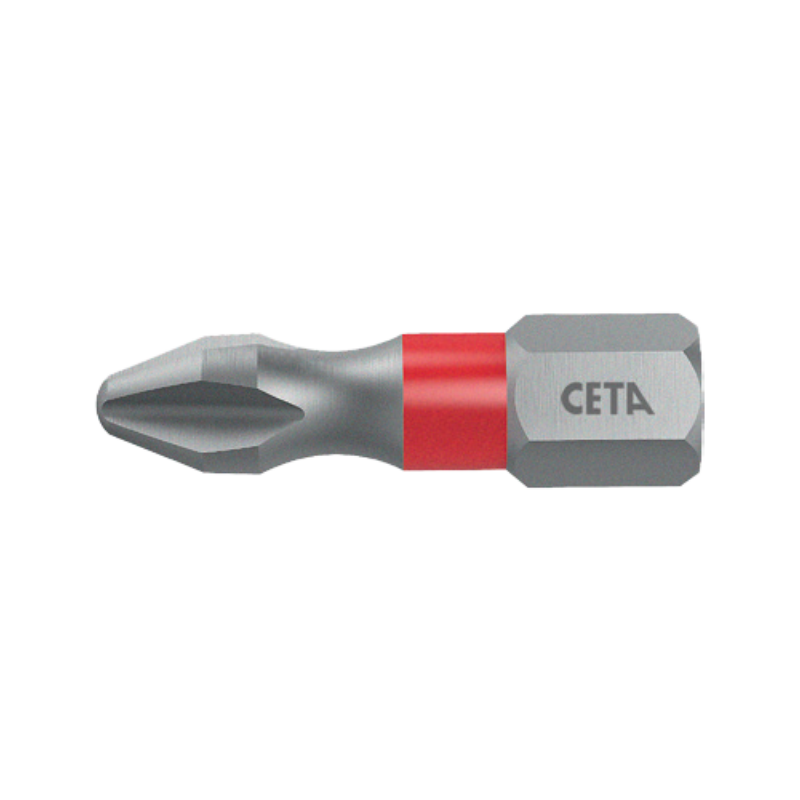 CETA FORM 1/4 YILDIZ BİTS UÇ (RENK KODLU)-PH3X25MM - CB/253TC