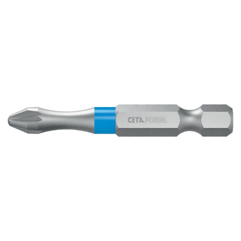 CETA FORM 1/4 Pozidriv (PZ) BİTS UÇ (RENK KODLU)-PZ1X50MM - CB/591TC