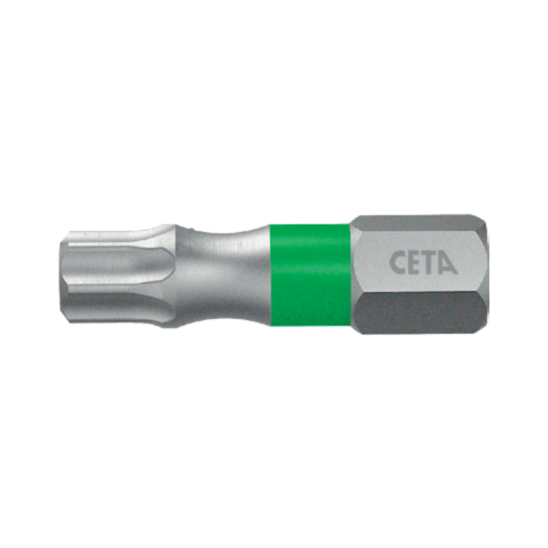 CETA FORM 1/4 TORX BİTS UÇ (RENK KODLU)-T20X25MM - CB/808TC