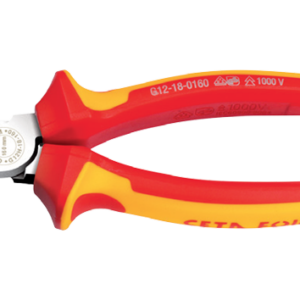 CETA FORM 140 MM 1000V YAN KESKİ - PARLAK KROM (VDE) - G12-18-0140