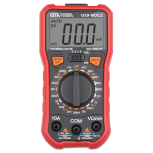 CETA FORM DİGİTAL MULTİMETER (DC AKIM-MANUEL SINIFLANDIRMA) - G80-MDC2
