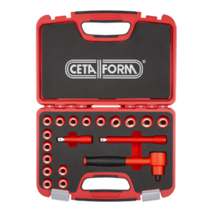 CETA FORM 19 PARÇA 3/8 1000V 6 KÖŞE LOKMA TAKIMI - GC10-19PH2