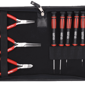 CETA FORM 10 PC. C-TRONIC ELEKT. PENSE-TORN.SETİ+DERİ ÇANTA - H30-W10