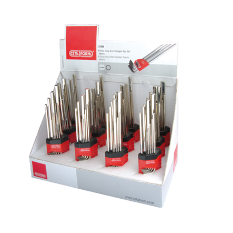 CETA FORM LT/800 L ALLEN ANAHTAR TK.TEŞHİR SETİ (12XLT/800) - LT/800D